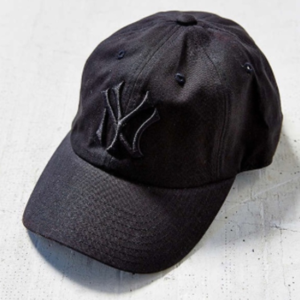 American Needle All Black Yankees Hat
